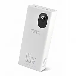 Повербанк (Power Bank) Brevia 30000mAh 65W Li-Pol, LCD білий(45365)