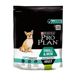 Сухий корм для собак Purina Pro Plan Small&Mini Sensitive Digestion зі смаком ягняти 700 г (7613036611299)