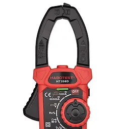 Затискний вимірювач Habotest DC1000V/1000A, AC750V/1000A (HT208D) - мініатюра 2