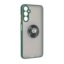 Чохол ArmorStandart Frosted Matte Ring для Samsung A05s (A057) Dark Green