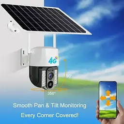 Камера Intex v380 pro 4 mp 4 DG SIM karta - SM-360, біло-чорна 360 - мініатюра 3