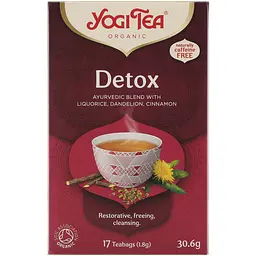 Чай трав’яний Yogi Tea Detox з прянощами органічний, 17 пакетиків - мініатюра 2