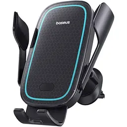 Автотримач із бездротовою зарядкою Baseus Milky Way Pro Series Black (C40357000111-00) [105019] - мініатюра 2