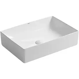 Умивальник накладний Mixxus Premium Quadro-0104 500x350x120 мм MP6515, Білий - мініатюра 1