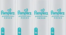 Набір підгузків Pampers Premium Care 3 (6-10 кг) набір 200 шт. - мініатюра 3
