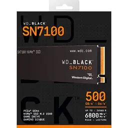 Накопичувач SSD M.2 2280 500GB SN7100 WD (WDS500G4X0E) - мініатюра 3