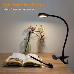 Настільна гнучка лампа LED Clip Desk Lamp LEPOWE - мініатюра 4