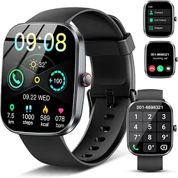 Смартгодинник 1.91" HD з Bluetooth-дзвінками, SpO₂, моніторингом сну та 112+ спортивними режимами