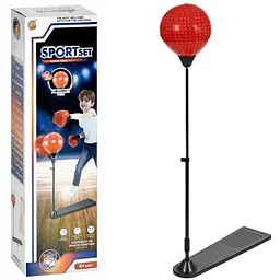 Боксерський набір груша на стійці з рукавичками Sport set