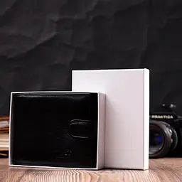 Чоловічий шкіряний гаманець ST Leather 12х10х2 см acs0028283 - мініатюра 9
