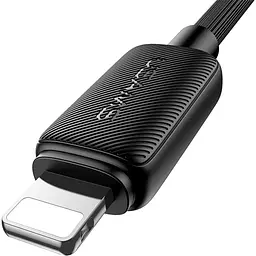 Кабель Usams US-SJ689 USB-A to Lightning 2.4A 1m Black [SJ689USB01] [138996] - мініатюра 2