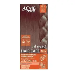 Відтінковий бальзам Acme Color Hair Care Ton Oil Mask 083 - Горіховий мокко (4823115501837)