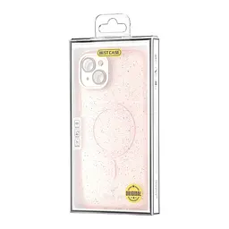 Чохол Splatter with MagSafe Protected Camera iPhone 15 Plus Pink - мініатюра 2