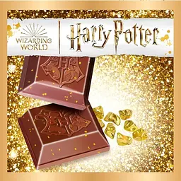 Шоколад молочний Witor's Harry Potter Tavoletta Latte Cristalli Dorati Золоті кристали 50 г (982297) - мініатюра 6
