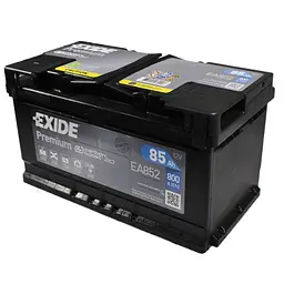 Акумулятор автомобільний EXIDE PREMIUM 85A (EA852) - мініатюра 6