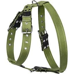 Шлея для собак Collar для великих собак N3, 72-94 см зелена (0647)