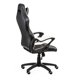 Крісло ігрове Special4You Nero black/white (E5371) - мініатюра 4