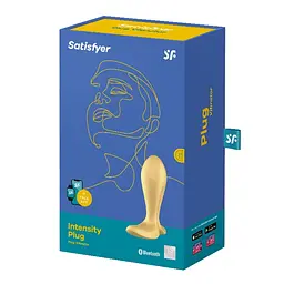Анальна пробка з вібрацією Satisfyer Intensity Plug 11.3 см (золотий) - мініатюра 7