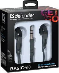 Навушники Defender Basic-610 чорний (63610) (6232798) - мініатюра 2