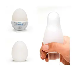 Мастурбатор яйце Tenga Egg New Standard Sphere білий - мініатюра 3