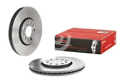 Диск тормозной передний вентилируемый Seat Toledo II-IV 96-25г Brembo ( 09.7010.21 )