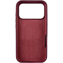 Чохол Silk Full Protective (AA) NO LOGO для Apple iPhone 17 Pro Max / 18 Pro Max (6.9") Бордовий / Plum - миниатюра 3