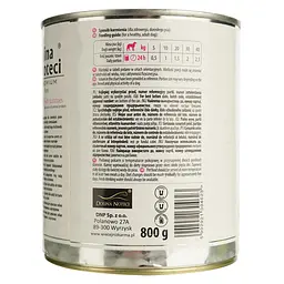 Вологий корм Dolina Noteci Premium Pure для собак схильних до алергії, з індичкою та картоплею, 800 гр - мініатюра 4