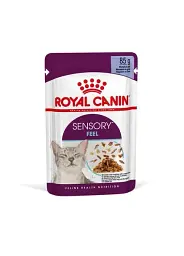Вологий корм для дорослих котів ROYAL CANIN Роял канін SENSORY FEEL JELLY 85г