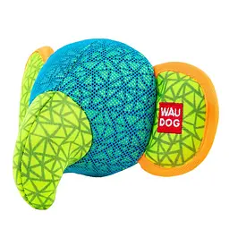 Іграшка для собак Waudog Fun Слон Ш 20 см Д 14 см блакитна - мініатюра 2