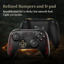 Геймпад 8bitdo Ultimate 2C Black Myth WuKong з ефектом Холла для Windows 10, 11, Android - мініатюра 6