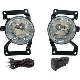 Протитуманні фари Hyundai Tucson 2004-2008 27W з проводкою Комплект (HY-298)