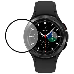 Полімерна плівка 3D (full glue) (тех.пак) для Samsung Galaxy Watch 4 42mm Чорний