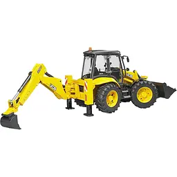 Іграшкова машинка Bruder Трактор-навантажувач JCB 5CX eco 1:16 (02454) - мініатюра 3