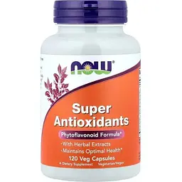 Амінокислота Now Super Antioxidants, 120 вегакапсул vit0003854
