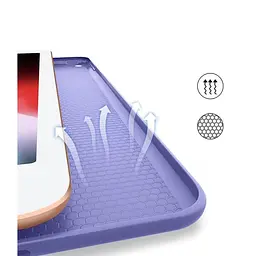 Чохол-книжка BeCover Tri Fold Soft TPU Silicone для Apple iPad 10.2 2019/2020/2021 Purple (708517) - мініатюра 3
