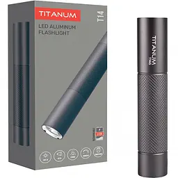 Ліхтар портативний Videx Titanum 300 Lm 5000 K сірий (TLF-T14G)