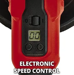 Шліфмашина полірувальна акумуляторна CE-CP 18/180 LI E - Solo 18В Einhell teh0025516 - мініатюра 8