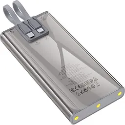 Зовнішній акумулятор Hoco J104 Discovery Edition 10000mAh 22.5W Gray (788955) [161195] - мініатюра 4