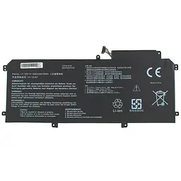 Батарея для ноутбука Asus C31N1610 (ZenBook UX330CA) 11.55V 3000mAh Чорний - мініатюра 2