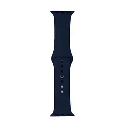 Ремінець Silicone Apple Watch 42/44/45/46/49 мм Midnight Blue S - мініатюра 2