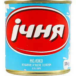 Молоко згущене Ічня незбиране з цукром 8.5% 370 г