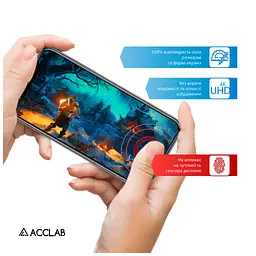 Скло захисне ACCLAB Full Glue Infinix Note 40 4G Black (1283126594885) - мініатюра 6