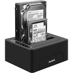 Док-станція Maiwo для HDD/SSD 2.5"/3.5" USB 3.0 (K3082) - мініатюра 2