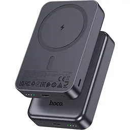Зовнішній акумулятор Hoco J160A 10000mAh 20W Black [155885] - мініатюра 4