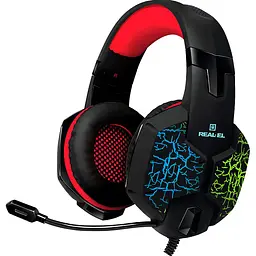 Ігрові навушники REAL-EL GDX-7750 Black/Red (EL124100048) [112564]