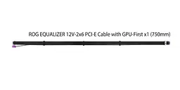 Кабель для відеокарти Asus ROG Equalizer 12V-2x6 ATX 3.1 PCIe 5.1 Black (90YE00BN-B0QA00) - мініатюра 6