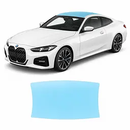 Антигравійна захисна бронеплівка за лекалами для BMW 4 Series G22 facelift 2024- зона даху