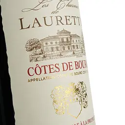 Вино Les Charmes De Laurette Cotes De Bourg AOP, червоне, сухе, 0,75 л - мініатюра 5