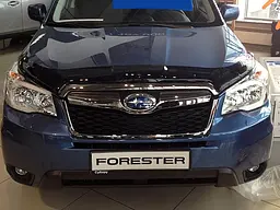 Дефлектор капоту мухобійка для Subaru Forester 2013-