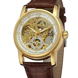 Наручний годинник Forsining Star II Золотий (2345) - мініатюра 3